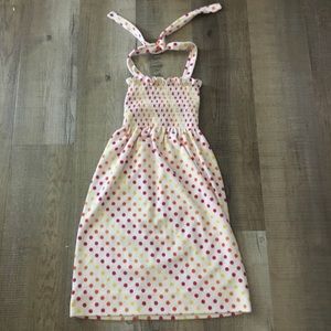 Swim cover up halter dress